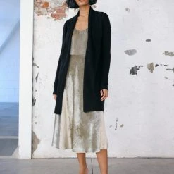 White + Warren Best-Sellers Essential Cashmere Trapeze Cardigan