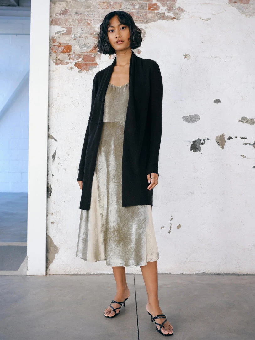 White + Warren Best-Sellers Essential Cashmere Trapeze Cardigan