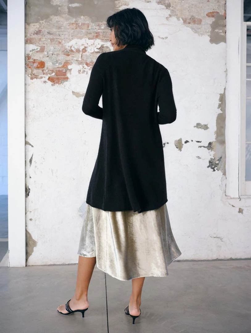 White + Warren Best-Sellers Essential Cashmere Trapeze Cardigan