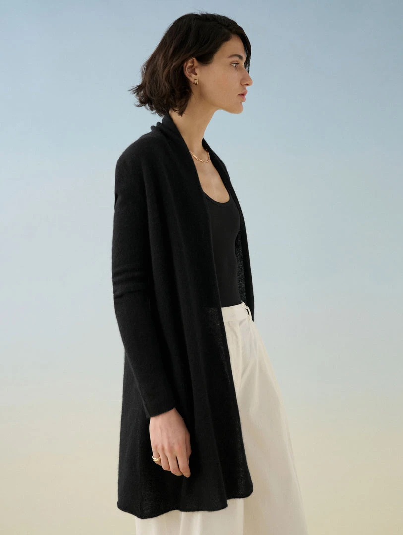 White + Warren Best-Sellers Essential Cashmere Trapeze Cardigan