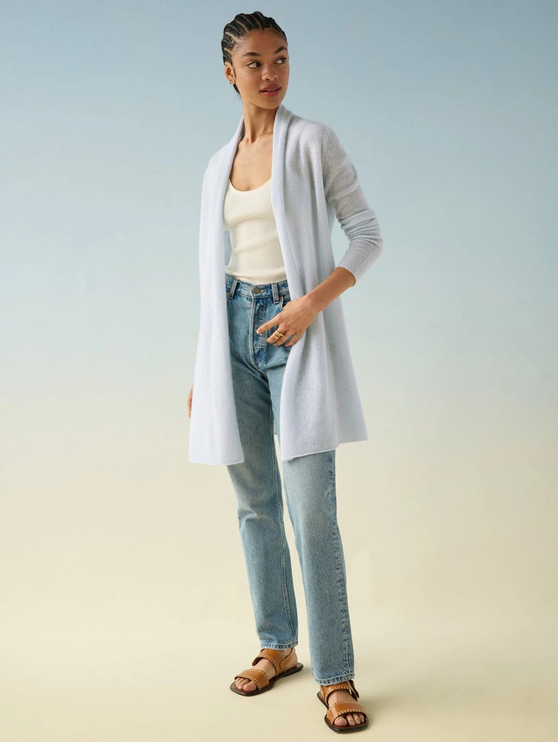 White + Warren Essential Cashmere Trapeze Cardigan Best-Sellers