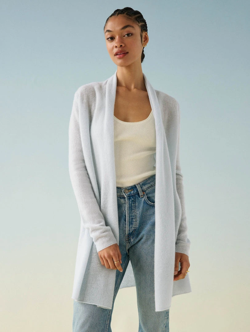 White + Warren Essential Cashmere Trapeze Cardigan Best-Sellers