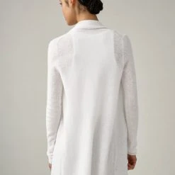 White + Warren Essential Cashmere Trapeze Cardigan