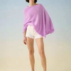 White + Warren Cashmere Two Way Angled Topper