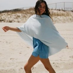 White + Warren Cashmere Two Way Angled Topper Summer Staples