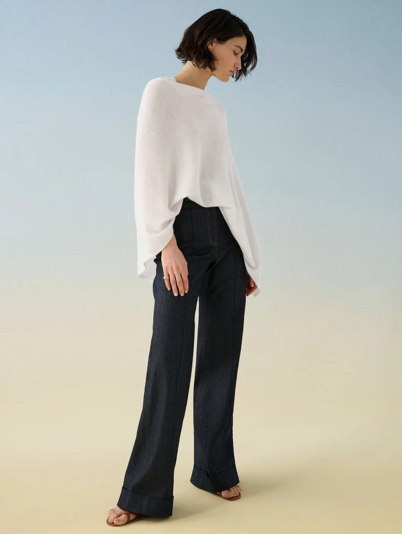 White + Warren Cashmere Two Way Angled Topper Celebration Shop