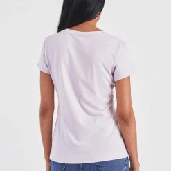 White + Warren Cotton Modal V Neck Tee Tops + Tees
