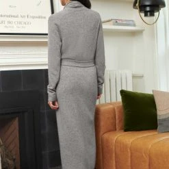 White + Warren Long Cashmere Robe Cardigans