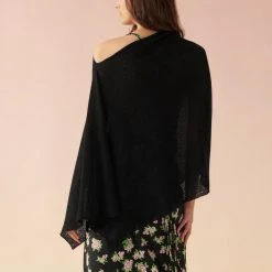 White + Warren Celebration Shop Linen Blend Two Way Angled Topper