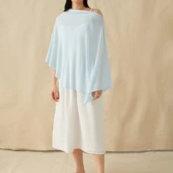 White + Warren Linen Blend Two Way Angled Topper