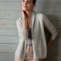 White + Warren Summer Staples Essential Cashmere Mini Trapeze