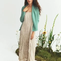 White + Warren Color Shop Essential Cashmere Mini Trapeze