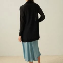 White + Warren Linen Blend Open Cardigan Cardigans