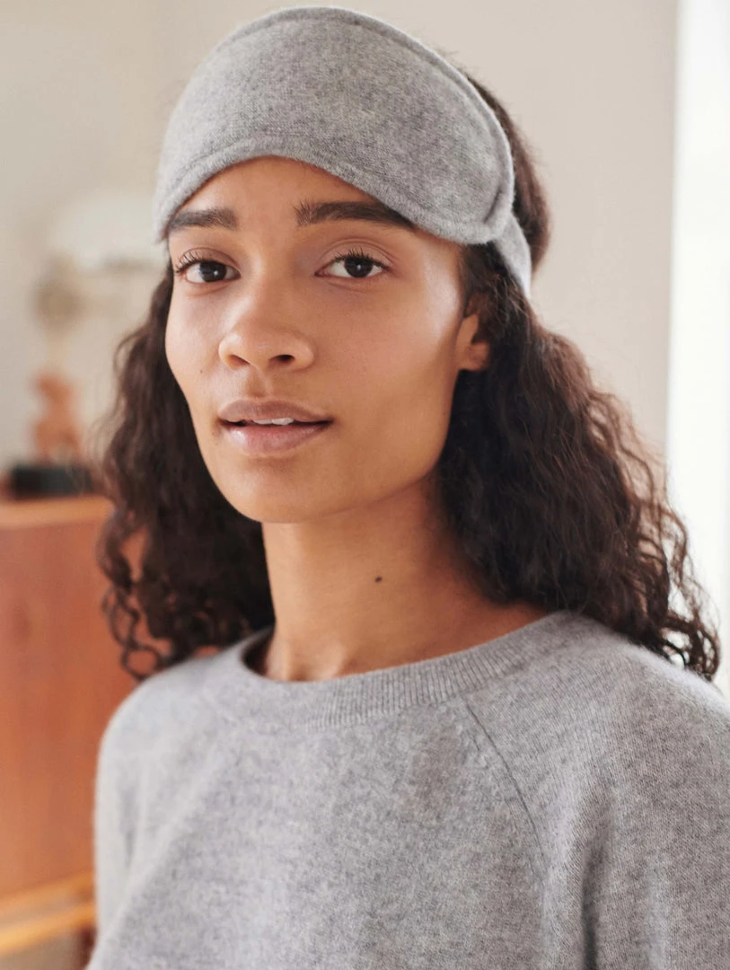 White + Warren Cashmere Eye Mask