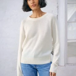 White + Warren Cashmere Sweatshirt