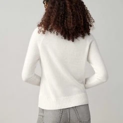 White + Warren Cashmere Sweatshirt