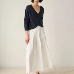 White + Warren Essential Cashmere V Neck Color Shop