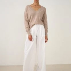 White + Warren Essential Cashmere V Neck Color Shop