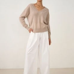 White + Warren Essential Cashmere V Neck Color Shop