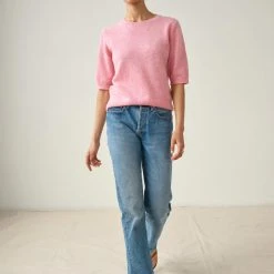 White + Warren The New Twinset Essential Cashmere Tee