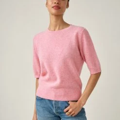 White + Warren The New Twinset Essential Cashmere Tee