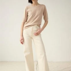 White + Warren Essential Cashmere Tee