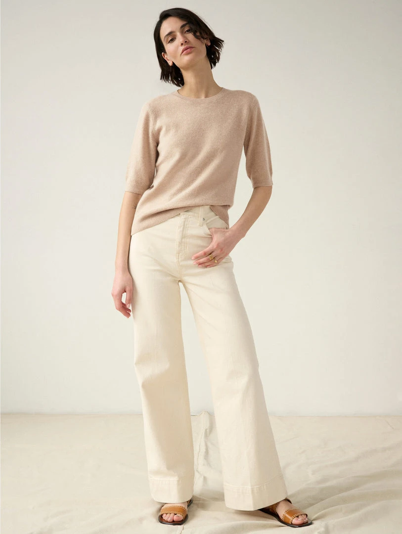 White + Warren Essential Cashmere Tee