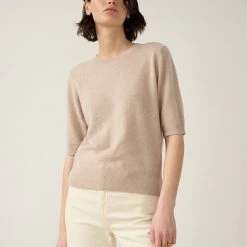 White + Warren Essential Cashmere Tee
