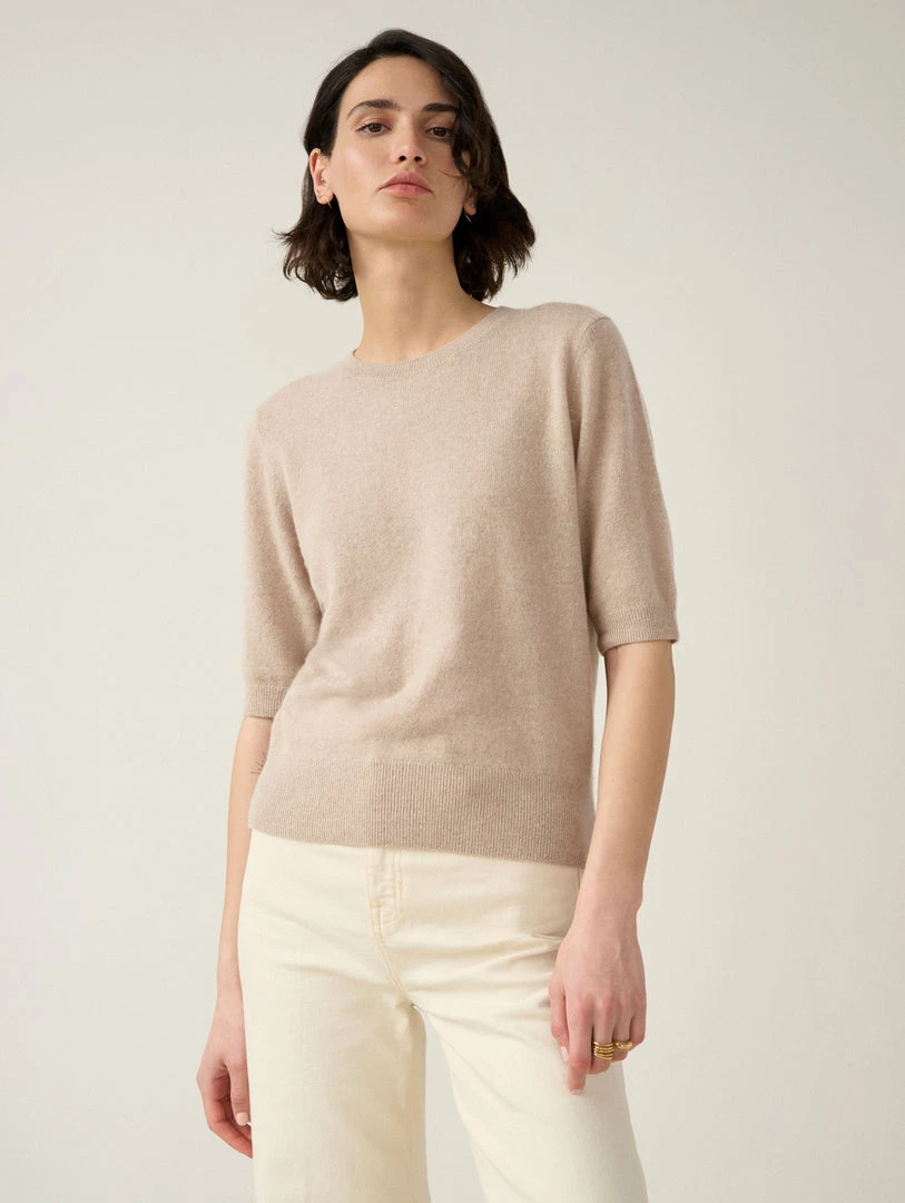 White + Warren Essential Cashmere Tee