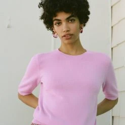 White + Warren Summer Staples Essential Cashmere Tee