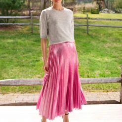 White + Warren Essential Cashmere Tee Celebration Shop