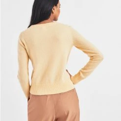 White + Warren Essential Cashmere Shrunken Crewneck