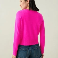 White + Warren Essential Cashmere Shrunken Crewneck The New Twinset