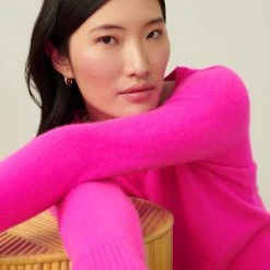 White + Warren Essential Cashmere Shrunken Crewneck The New Twinset