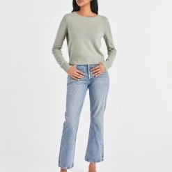 White + Warren Essential Cashmere Shrunken Crewneck The New Twinset