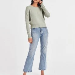 White + Warren Essential Cashmere Shrunken Crewneck The New Twinset