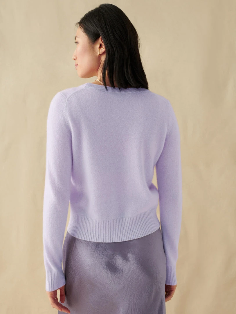 White + Warren Essential Cashmere Shrunken Crewneck Best-Sellers