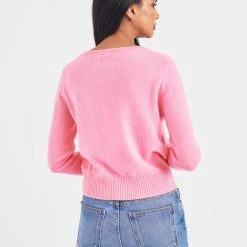 White + Warren Essential Cashmere Shrunken Crewneck Almost Gone