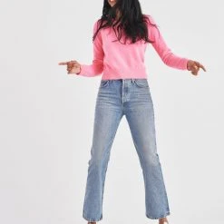 White + Warren Essential Cashmere Shrunken Crewneck Almost Gone