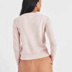 White + Warren Essential Cashmere Shrunken Crewneck