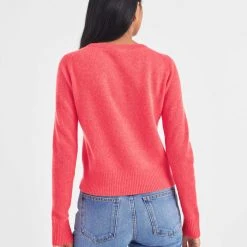 White + Warren Sweaters Essential Cashmere Shrunken Crewneck