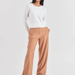 White + Warren Essential Cashmere Shrunken Crewneck Best-Sellers