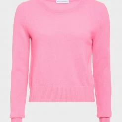 White + Warren Essential Cashmere Shrunken Crewneck Almost Gone