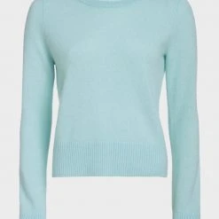 White + Warren Essential Cashmere Shrunken Crewneck