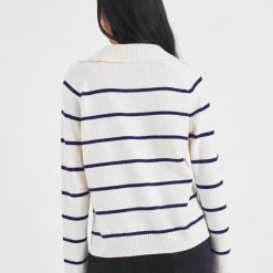 White + Warren Cotton Long Sleeve Polo