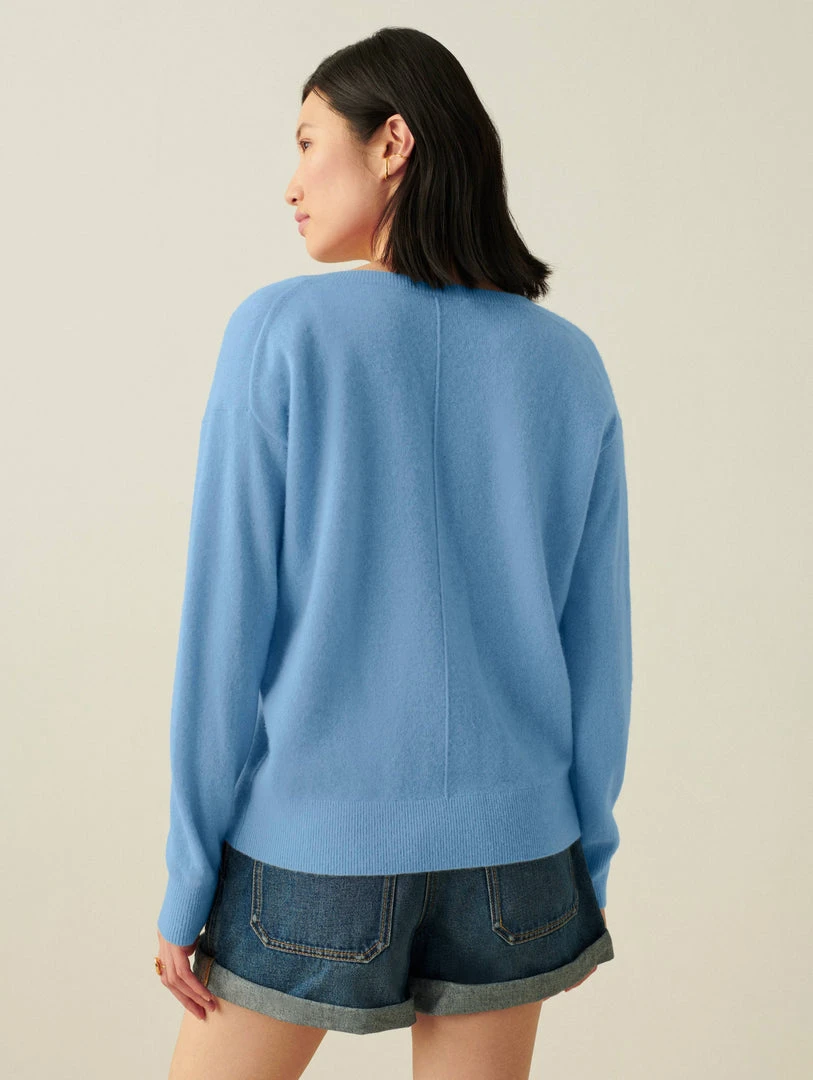 White + Warren Cashmere V Neck