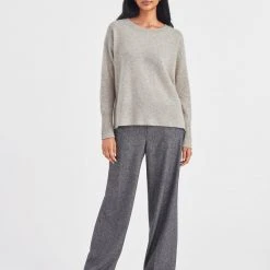 White + Warren Cashmere Relaxed Crewneck