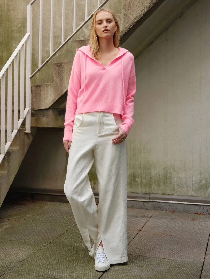 White + Warren Cashmere Hoodie