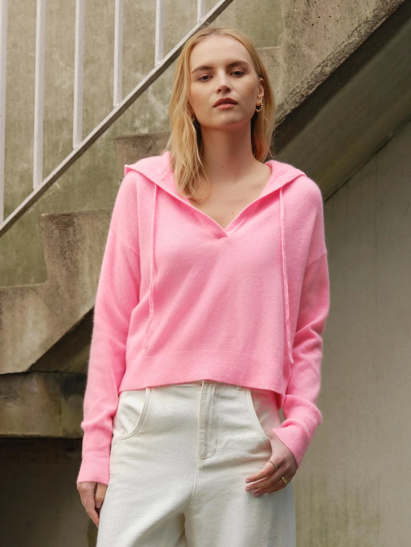 White + Warren Cashmere Hoodie