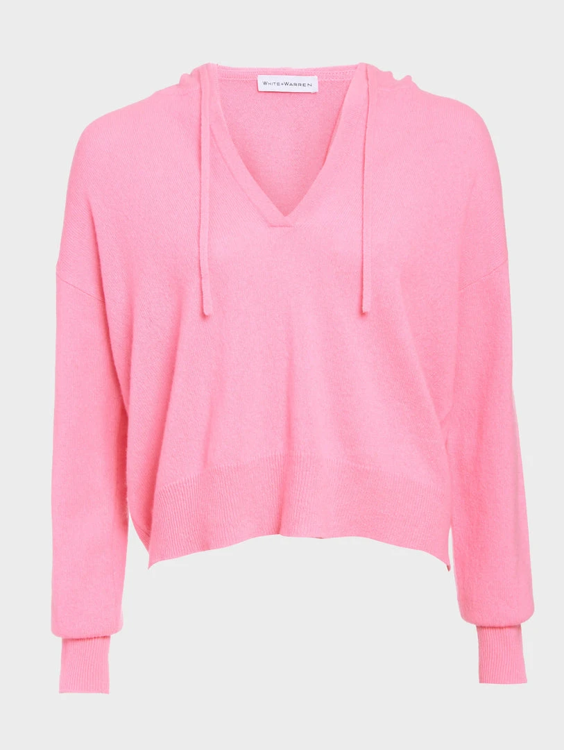 White + Warren Cashmere Hoodie